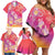 Polynesia Sea Turtle Couple Family Matching Off Shoulder Short Dress and Hawaiian Shirt One Soul One Love