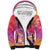 Polynesia Sea Turtle Couple Sherpa Hoodie One Soul One Love