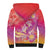 Polynesia Sea Turtle Couple Sherpa Hoodie One Soul One Love