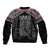 New Zealand Aotearoa Bomber Jacket Traditional Kapa Haka
