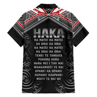 New Zealand Aotearoa Family Matching Off The Shoulder Long Sleeve Dress and Hawaiian Shirt Traditional Kapa Haka