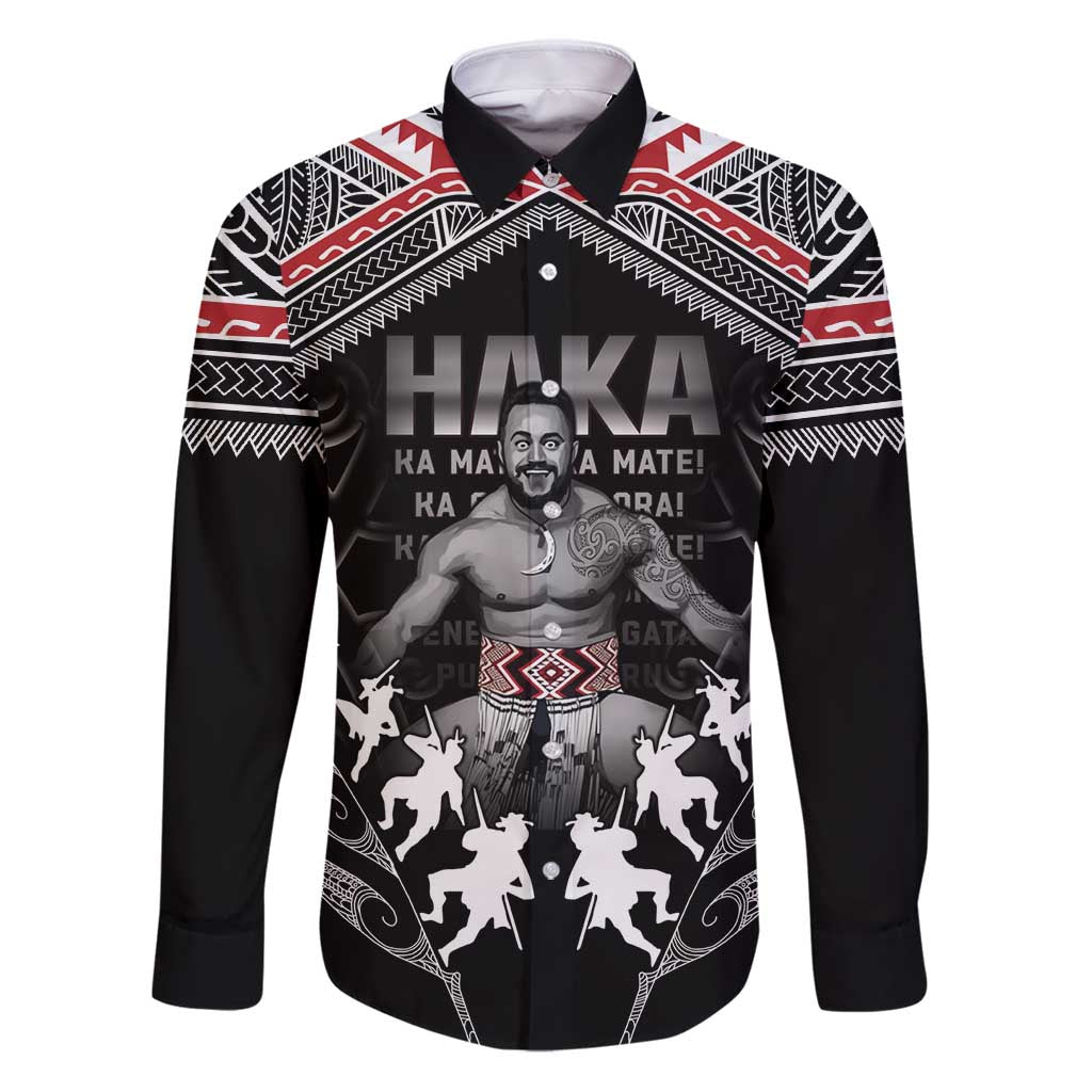 New Zealand Aotearoa Family Matching Puletasi and Hawaiian Shirt Traditional Kapa Haka