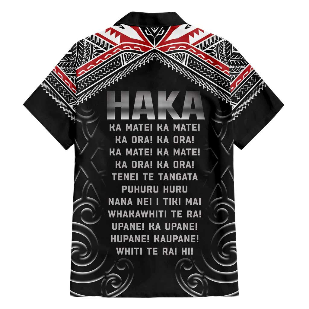 New Zealand Aotearoa Hawaiian Shirt Traditional Kapa Haka