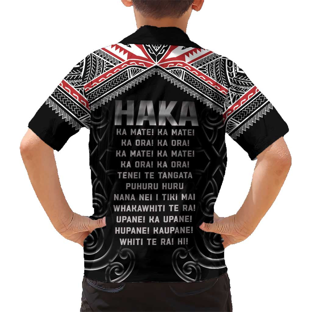 New Zealand Aotearoa Hawaiian Shirt Traditional Kapa Haka