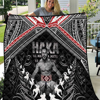 New Zealand Aotearoa Quilt Traditional Kapa Haka LT05 Black - Polynesian Pride