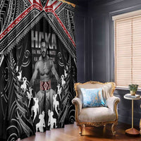 New Zealand Aotearoa Window Curtain Traditional Kapa Haka