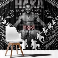 New Zealand Aotearoa Window Curtain Traditional Kapa Haka