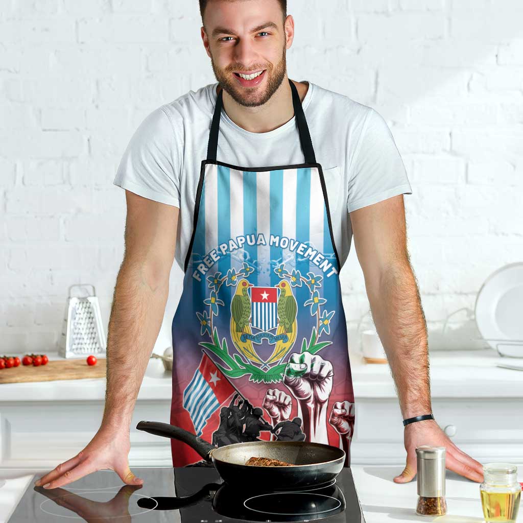 Free West Papua Apron One People One Soul Unique Style - Polynesian Pride