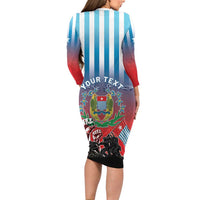 Personalised Free West Papua Family Matching Long Sleeve Bodycon Dress and Hawaiian Shirt One People One Soul Unique Style - Polynesian Pride