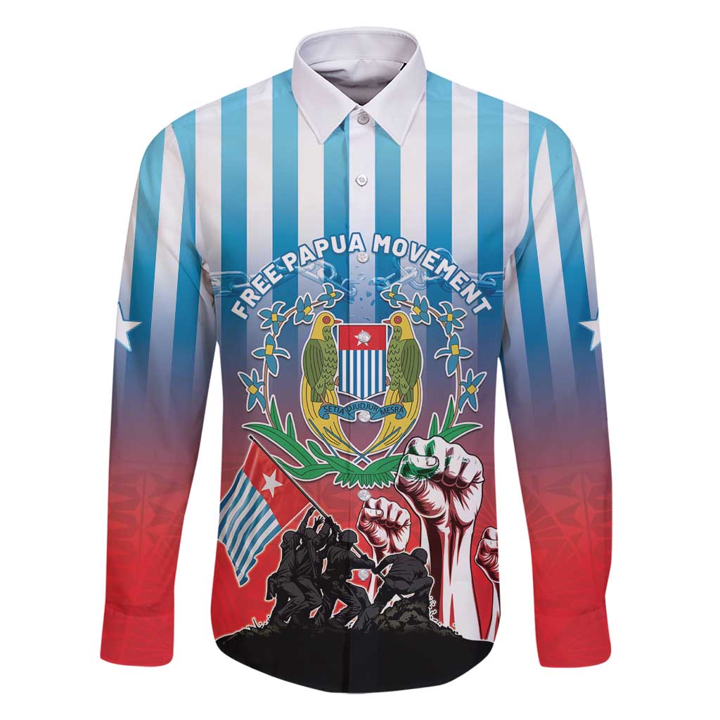 Personalised Free West Papua Family Matching Off Shoulder Maxi Dress and Hawaiian Shirt One People One Soul Unique Style - Polynesian Pride