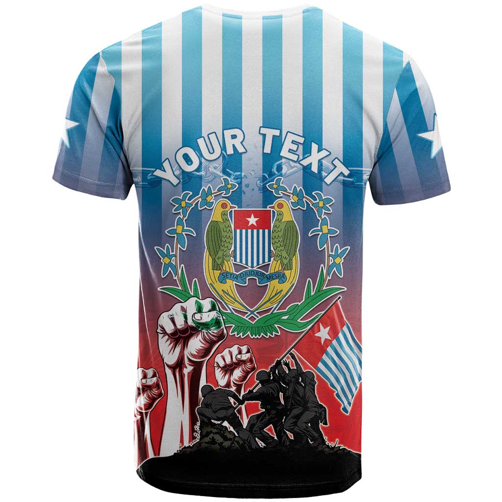 Personalised Free West Papua T Shirt One People One Soul Unique Style - Polynesian Pride