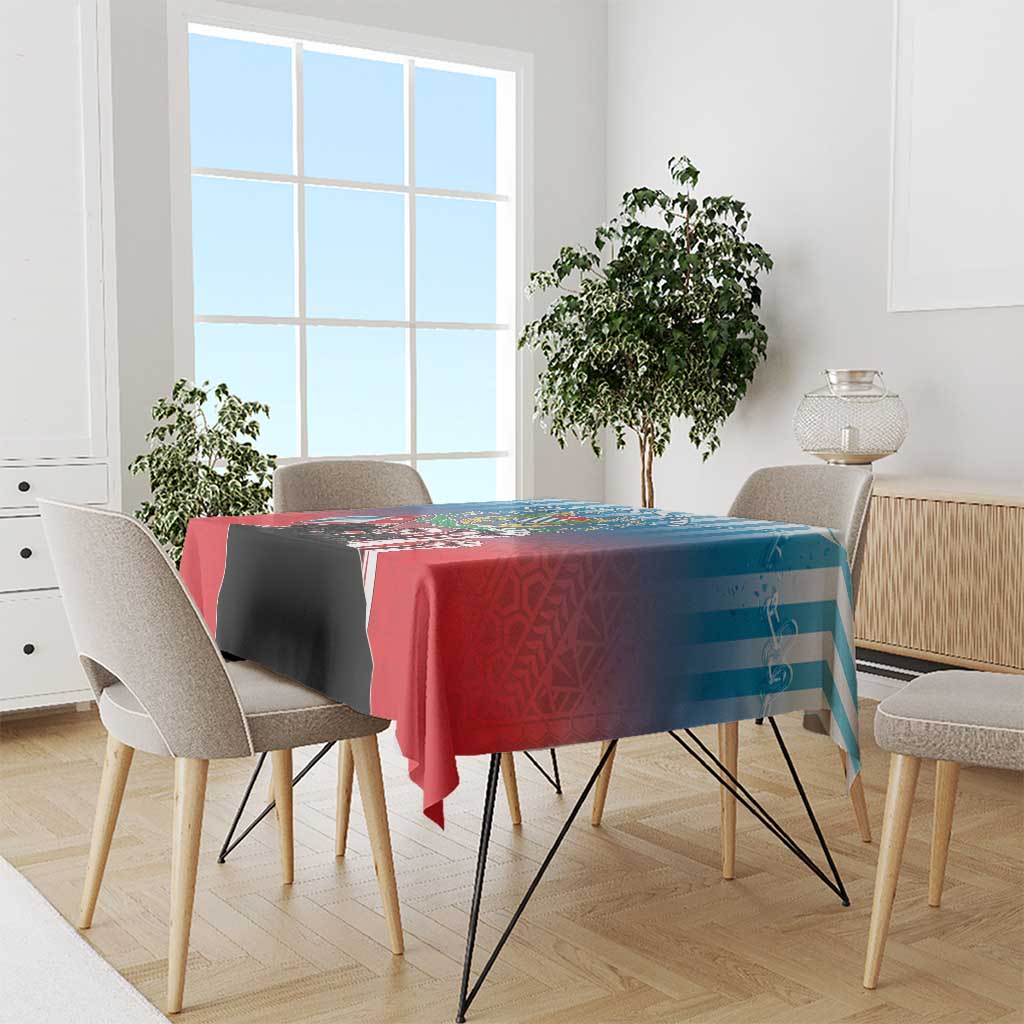 Free West Papua Tablecloth One People One Soul Unique Style - Polynesian Pride