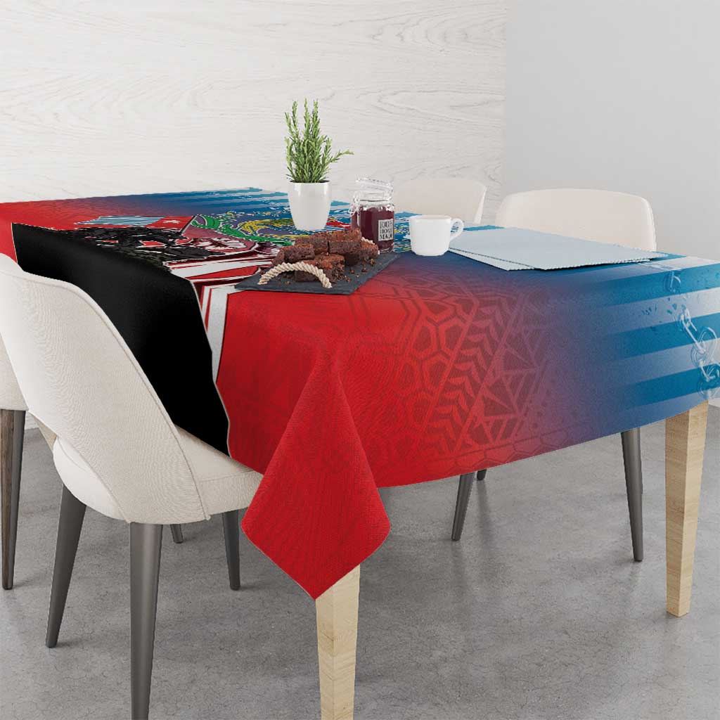 Free West Papua Tablecloth One People One Soul Unique Style - Polynesian Pride