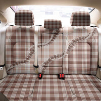 Beige Hawaii Palaka Back Car Seat Cover Hawaiian Pikake Lei