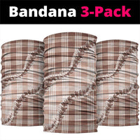 Beige Hawaii Palaka Neck Gaiter Hawaiian Pikake Lei LT05 package One Size: 25*50cm Beige - Polynesian Pride