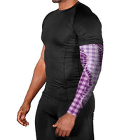 Violet Hawaii Palaka Arm Sleeves Hawaiian Pikake Lei LT05 - Polynesian Pride