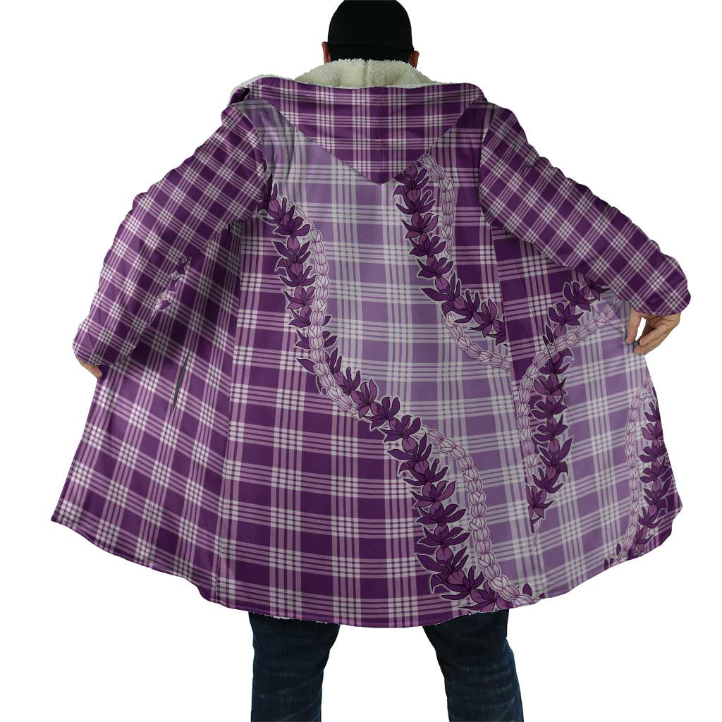 Violet Hawaii Palaka Cloak Hawaiian Pikake Lei