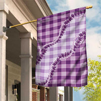 Violet Hawaii Palaka Garden Flag Hawaiian Pikake Lei