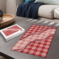 Red Hawaii Palaka Puzzle Hawaiian Pikake Lei