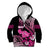 Hawaii Maui Upena Kiloi Kid Hoodie Kakau Tribal Pattern Pink Version