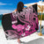 Hawaii Maui Upena Kiloi Sarong Kakau Tribal Pattern Pink Version