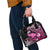 Hawaii Maui Upena Kiloi Shoulder Handbag Kakau Tribal Pattern Pink Version