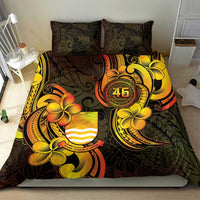 Personalised Kiribati Independence Day Bedding Set 46th Anniversary