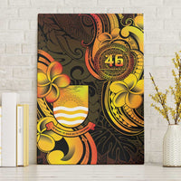 Personalised Kiribati Independence Day Canvas Wall Art 46th Anniversary