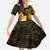 Personalised Kiribati Independence Day Family Matching Summer Maxi Dress and Hawaiian Shirt 46th Anniversary