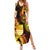 Personalised Kiribati Independence Day Family Matching Summer Maxi Dress and Hawaiian Shirt 46th Anniversary
