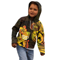 Personalised Kiribati Independence Day Kid Hoodie 46th Anniversary