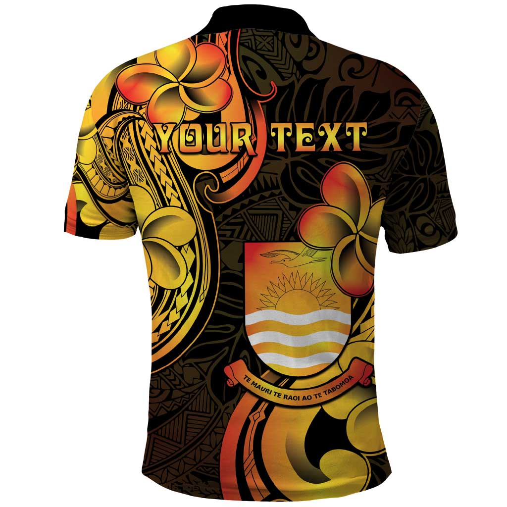 Personalised Kiribati Independence Day Polo Shirt 46th Anniversary