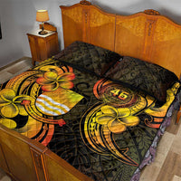 Personalised Kiribati Independence Day Quilt Bed Set 46th Anniversary