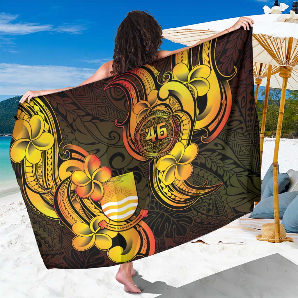 Personalised Kiribati Independence Day Sarong 46th Anniversary