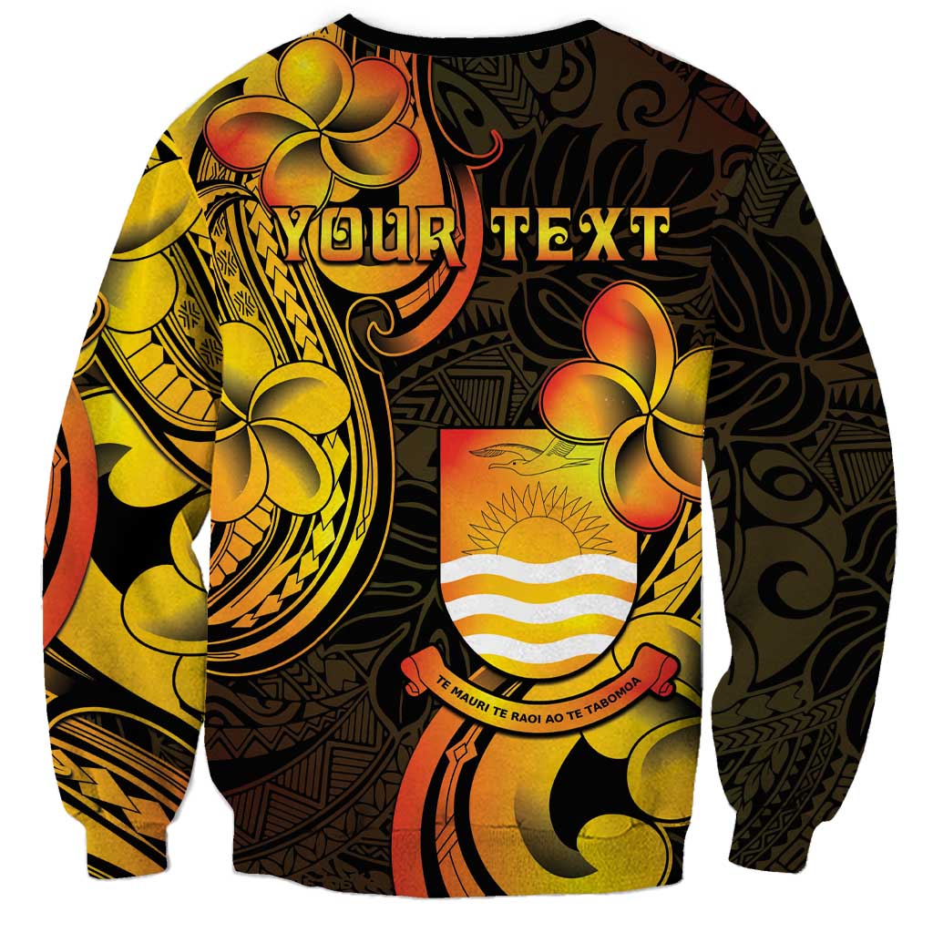 Personalised Kiribati Independence Day Sweatshirt 46th Anniversary