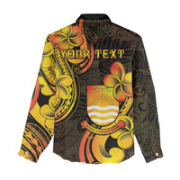 Personalised Kiribati Independence Day Women Casual Shirt 46th Anniversary