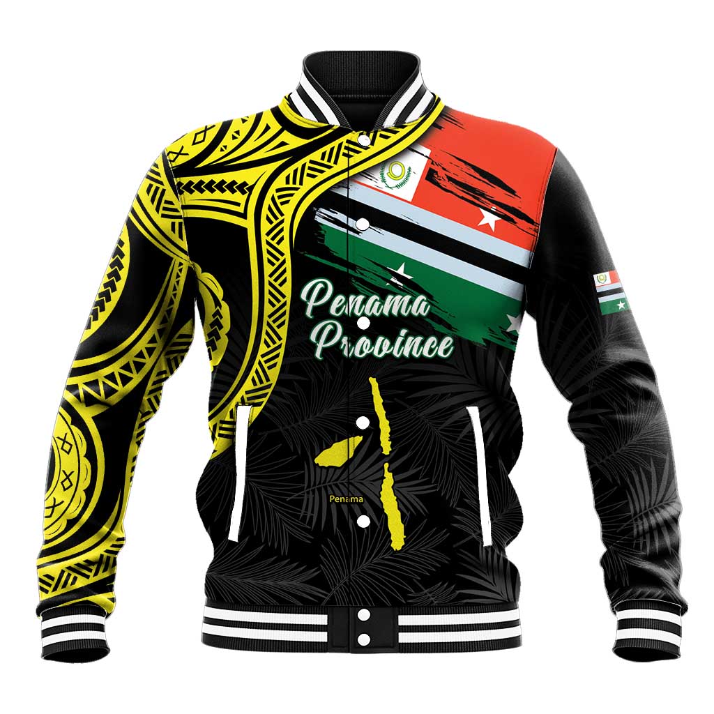 Personalised Vanuatu Penama Day Baseball Jacket Grunge Flag Style - Polynesian Pride