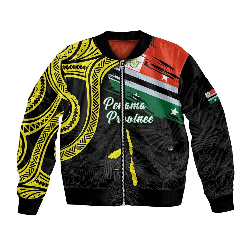 Personalised Vanuatu Penama Day Bomber Jacket Grunge Flag Style - Polynesian Pride