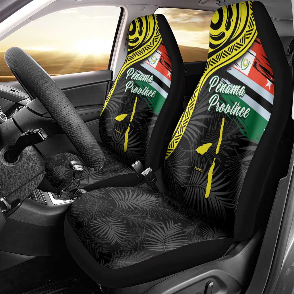 Vanuatu Penama Day Car Seat Cover Grunge Flag Style - Polynesian Pride