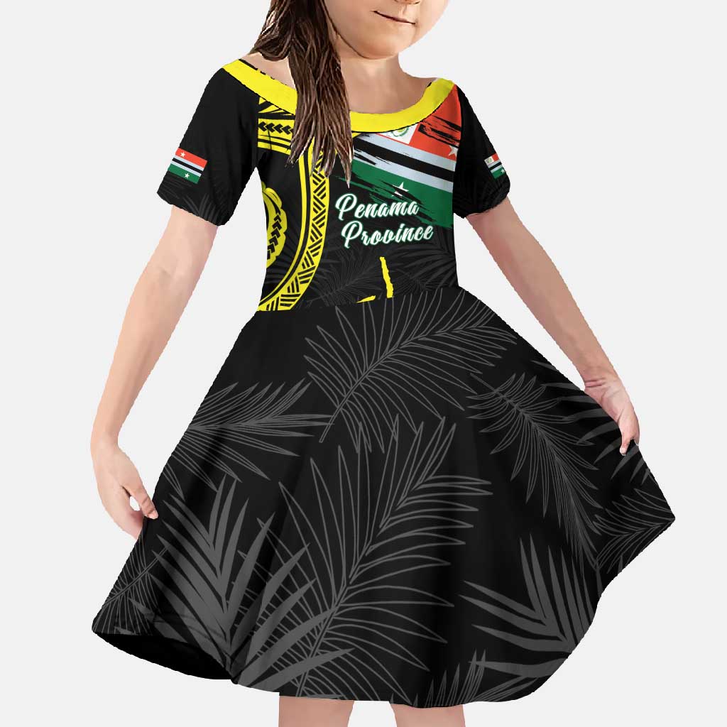 Personalised Vanuatu Penama Day Family Matching Off Shoulder Maxi Dress and Hawaiian Shirt Grunge Flag Style - Polynesian Pride
