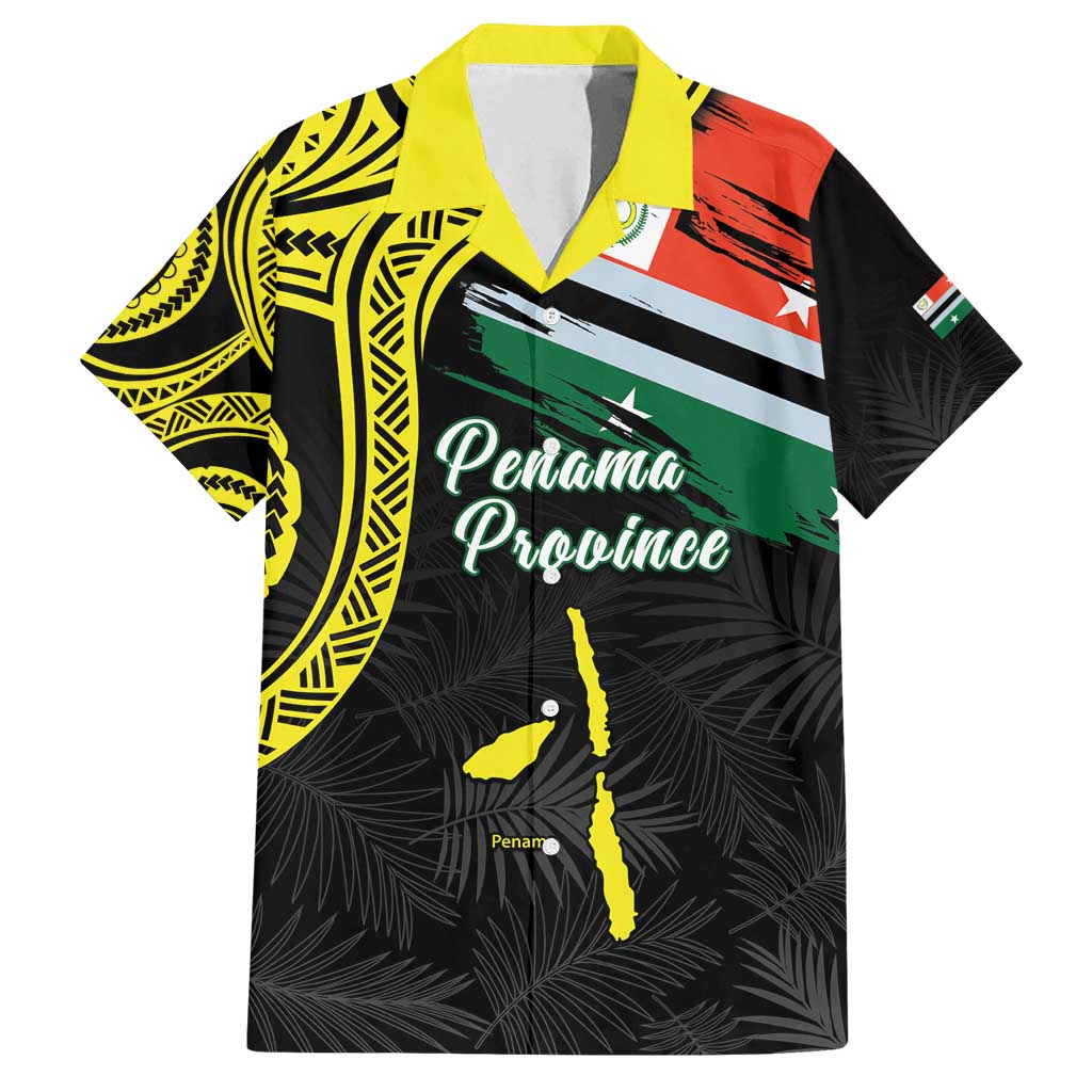 Personalised Vanuatu Penama Day Family Matching Tank Maxi Dress and Hawaiian Shirt Grunge Flag Style - Polynesian Pride