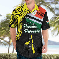 Personalised Vanuatu Penama Day Hawaiian Shirt Grunge Flag Style - Polynesian Pride