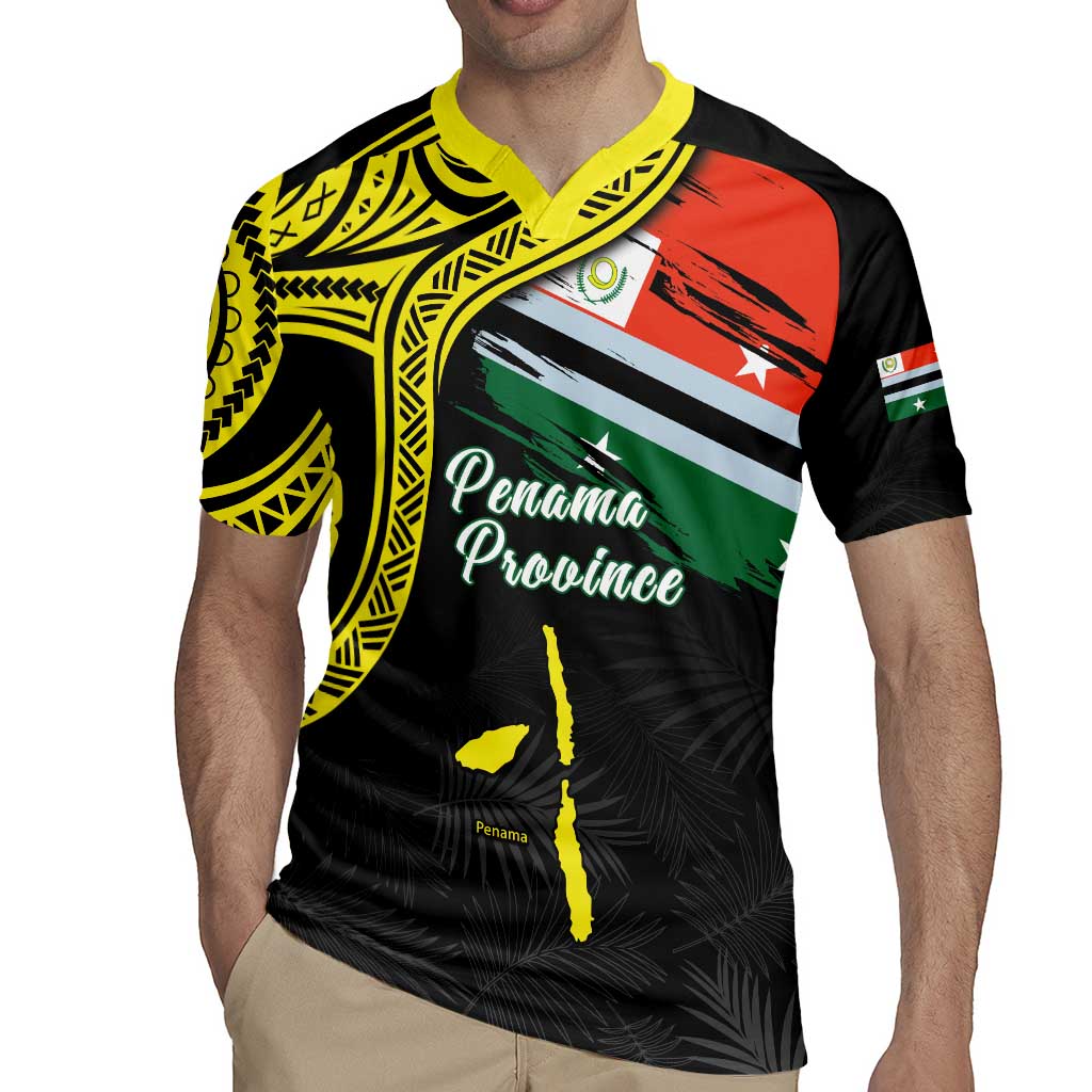 Personalised Vanuatu Penama Day Rugby Jersey Grunge Flag Style - Polynesian Pride