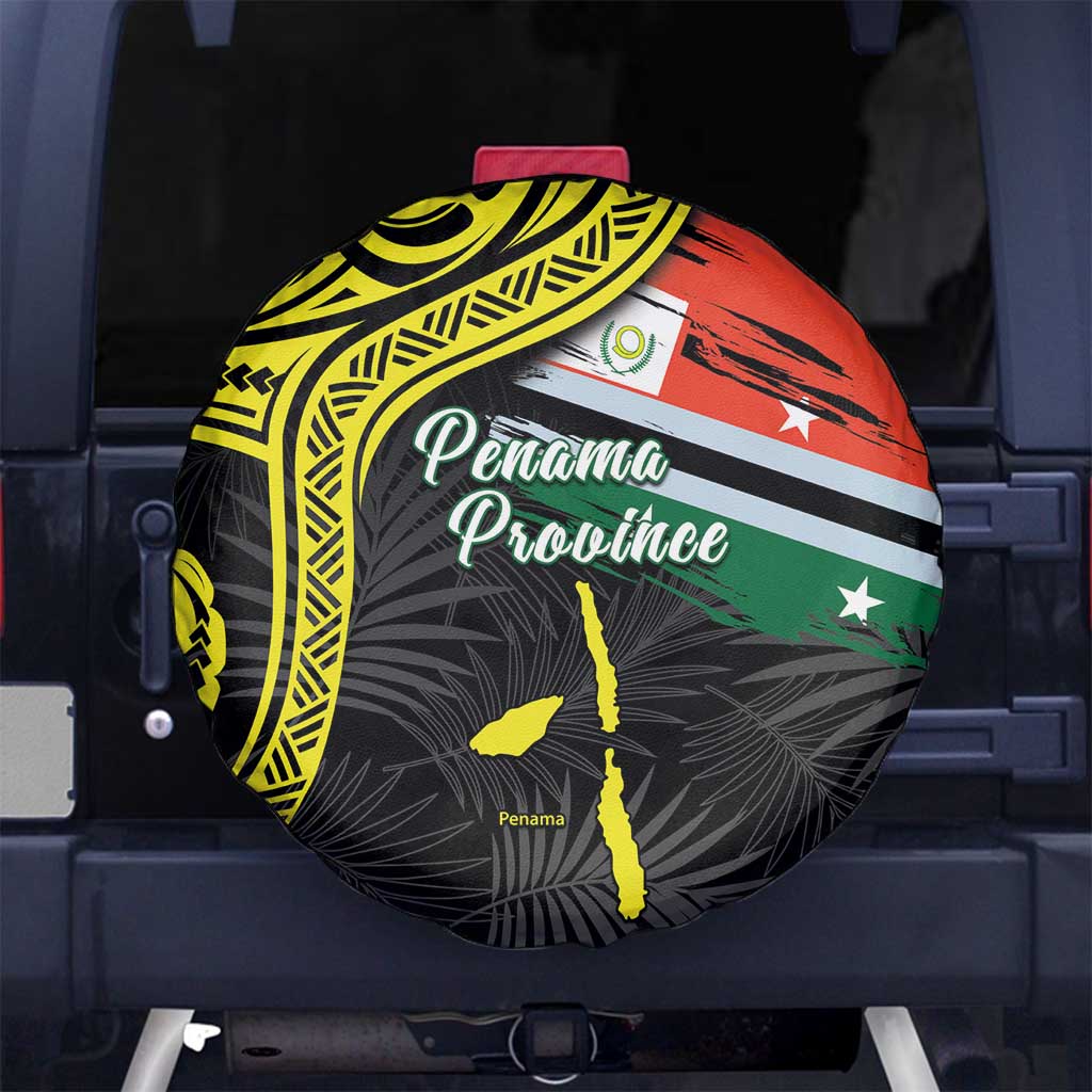 Vanuatu Penama Day Spare Tire Cover Grunge Flag Style - Polynesian Pride