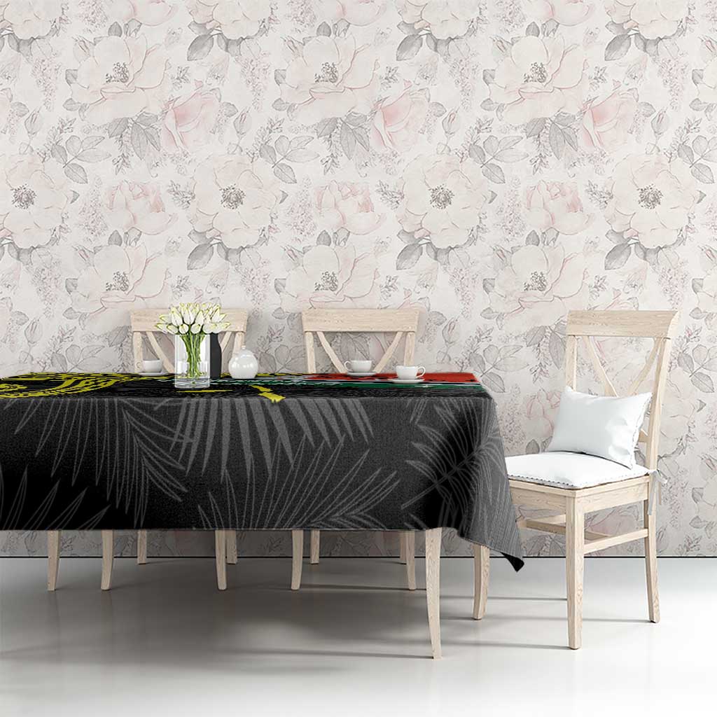 Vanuatu Penama Day Tablecloth Grunge Flag Style - Polynesian Pride