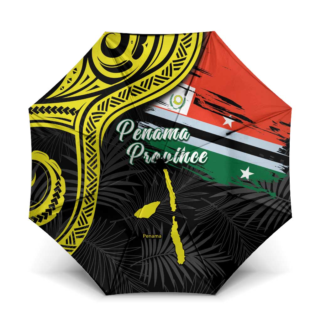 Vanuatu Penama Day Umbrella Grunge Flag Style - Polynesian Pride