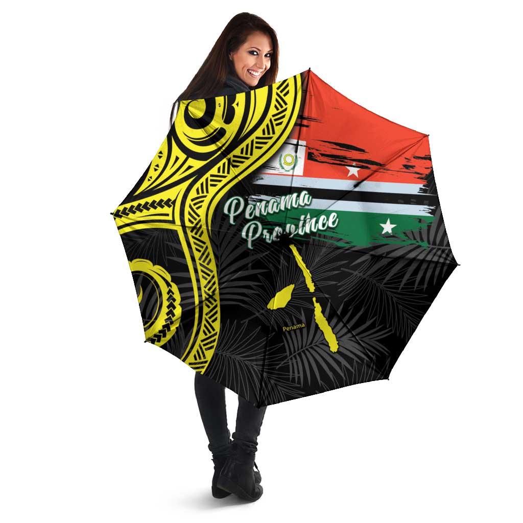 Vanuatu Penama Day Umbrella Grunge Flag Style - Polynesian Pride