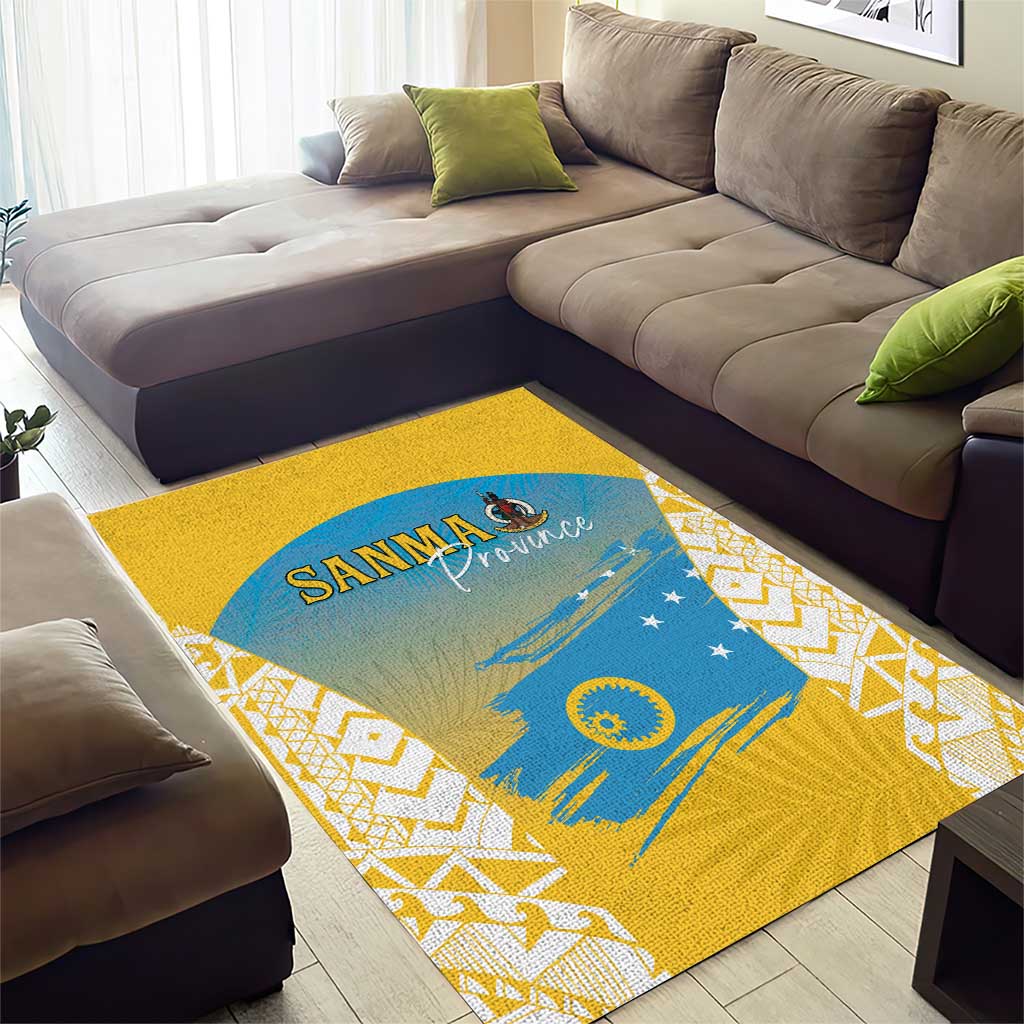 Vanuatu Sanma Day Area Rug Special Style - Polynesian Pride