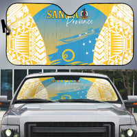 Vanuatu Sanma Day Auto Sun Shade Special Style - Polynesian Pride
