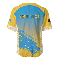 Personalised Vanuatu Sanma Day Baseball Jersey Special Style - Polynesian Pride